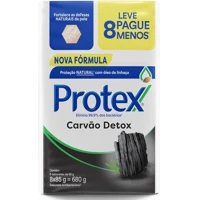 Imagem da promoção Sabonete em Barra Protex Carvão Detox 8 unid 85g