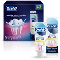 Imagem da promoção Pasta de Dente Gengiva Detox 102g Oral-B 4 Unidades