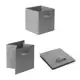 Kit De 4 Caixas Organizadoras Dobravel Lavável Decoteam em oferta
