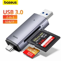 Imagem da promoção Baseus Tipo C USB 3.0 Para SD Leitor De Cartão TF Acessórios Laptop