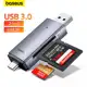 Baseus Tipo C USB 3.0 Para SD Leitor De Cartão TF Acessórios Laptop em oferta