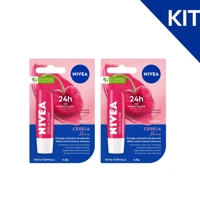 Imagem da promoção KIT NIVEA Protetor Labial Cereja Shine 4,8g - 2 unidades