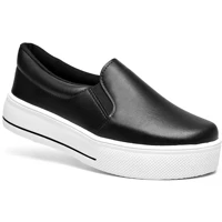 Imagem da promoção Tenis Feminino Lumiss Casual Slip On Sapatenis Confort Flatform Moda Macio