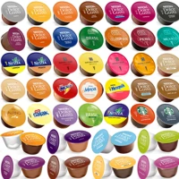 Imagem da promoção 50 Capsulas Dolce Gusto Sortido Variada, Café, Filtrados, Espressos, Cremosos, Cappuccinos