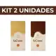 Kit 2 Tabletes laCreme ao leite e branco 100g Cacau Show em oferta