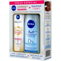 Imagem da promoção Kit NIVEA LUMINOUS 630® Antiolheiras 15ml + NIVEA Água Micelar 7 em 1 200mL