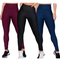 Imagem da promoção Kit 3 Und Calça Flanelada Térmica Antifrio Tecido Legging