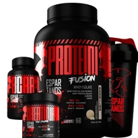 Imagem da promoção Kit Whey Protein Fusion + Bcaa + Creatina + Shaker