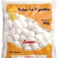 Imagem da promoção Algodão Hidrófilo Branco Em Bola 50g Sussex