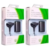 Imagem da promoção Kit 2 Baterias Recarregável Compatível Para Controle Manete Xbox 360 + Cabo Usb Carregador Bivolt 11