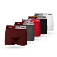 Imagem da promoção Kit 10 Cuecas Boxer Qualidade Adulto Premium Confortável