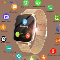 Imagem da promoção Relógio Smart Watch Full Touch Color Fitness Tracker Bluetooth Chamada Smartwatch Feminino Para Home