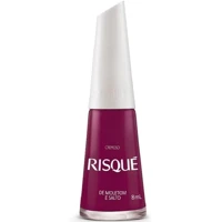 Imagem da promoção Esmalte Risqué Cremoso Vinho De Moletom e Salto 8ml, Vermelho