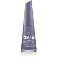 Imagem da promoção Esmalte Risqué Cremoso Azul Cinza Me Poupe Mas Quem Me Dera 8ml