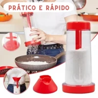 Imagem da promoção Tapioqueira Peneira Polvilhador - Armazena Tapioca Beiju Tapioca Farinha Cozinha Utensilio