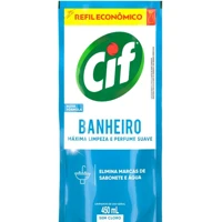 Refil Limpador Especialista Cif Banheiro Sem Cloro 450ml em oferta