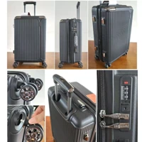 Imagem da promoção Mala De Bordo Linha Premium 10KG, Zíper Dupla,Rodinha Dupla 360°,Cadeado Embutido,Material Leve ABS