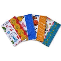 Imagem da promoção Kit Com 03, 05 Ou 10 Panos De Prato Atoalhado Estampado Copa Cozinha Pia Casa Luxo Alta Absorção Lau