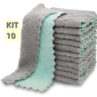 Imagem da promoção Pano De Prato Forte Absorção De Água Microfibras Casa Pano De Limpeza Promoção