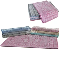 Imagem da promoção Kit com 05 Toalhas para Piso Banheiro Tapete Pezinho Confort 43cm x 70cm Oferta Imperdível