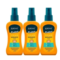 Imagem da promoção Repelente De Insetos Above Adulto Spray 200ml - Kit c/ 3 unidades
