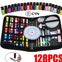 Imagem da promoção Kit De Costura 128Pçs Conjunto De Ferramentas De 30 Grande Carretéis/Para Viagem/Casa