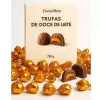 Imagem da promoção Caixa Branca Cacau Show Barata Presente Doce Chocolate Ao Leite Barra De Pistache Dubai