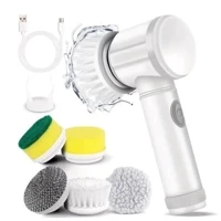 Imagem da promoção Kit escova Eletrica de Limpeza 5 em 1 Sem Fio Limpador Multiuso Pratico Para Cozinha Banheiro prátic