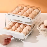 Imagem da promoção Porta Ovos 2 Andares Gaveteiro Organizador de Geladeira Empilhável Capacidade Para 32 Ovos