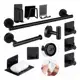 Kit Acessórios de Banheiro 11 Peças  Cor Fosco Preto em oferta