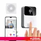 Campainha De Vídeo Inteligente Wi-Fi HD Sem Fio Com Câmera Para Casa , Recarregável E Visível No Sma em oferta