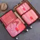 Kit 6 Organizador De Mala De Bagagem Viagem Necessaire Bolsa- em oferta