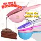 Kit 5 Panelinha Multiuso Confeitaria 850ml Todas as Cores Derretedeira de Chocolate em oferta