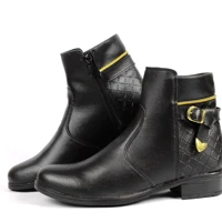 Imagem da promoção Bota Coturno Feminino Cano Baixo Super Confortável Promoção