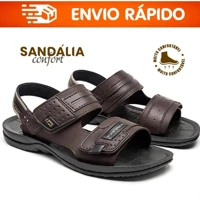 Imagem da promoção Sandália Masculina Danper Original Confortável Solado Borracha