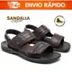 Sandália Masculina Danper Original Confortável Solado Borracha em oferta