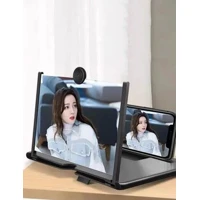 Imagem da promoção Ampliador De Tela Lente 3d Suporte Dobrável De Celular Preto