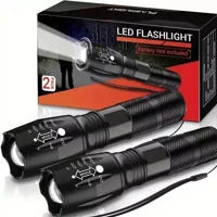 Imagem da promoção Lanterna Tática Militar X900 Zoom Recarregável Original -D4