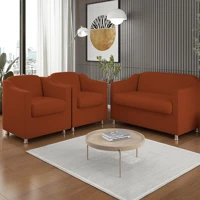 Imagem da promoção Kit 02 Poltronas Reforçada Clinica + Namoradeira Consultório