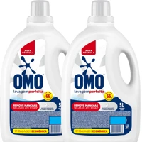 Imagem da promoção Kit Sabão Líquido Omo Multiação Lavagem Perfeita - 5L 2 Unidades