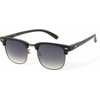 Imagem da promoção Óculos de Sol Polo London Club, estilo Club Master Quadrado Com Lentes Fume Preto contém com Case EC