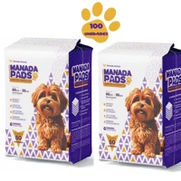Imagem da promoção Tapete Higiênico Para Cães Manada Pads 55X60 100 Unidades Envio Imediato Manada Animal