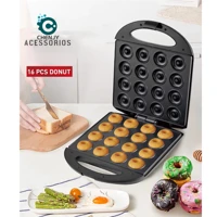 Imagem da promoção 16 Donuts Maquina De Fazer Mini Donuts Confeitaria 110v-220v Profissional Culinária Envio Imediato