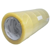 Imagem da promoção 5 Fitas Adesivas Transparente 45x100M Alta Fixação Para Empacotamento Fechamento de Caixas