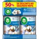 Aromatizador de Ambiente Bom Ar Automático Aerossol Freshmatic, Flor de Algodão, 2 Refis de 250ml Ca em oferta