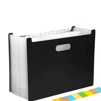 Imagem da promoção Pasta arquivo organizadora expansível com divisórias grandes para A4 com alça e identificação