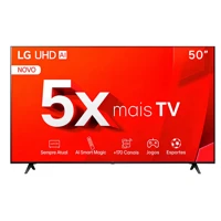 Imagem da promoção Smart Tv LG 50 4k Uhd Hdr Thinq Ai Pro Wi-fi Bluetooth Alexa Apple Airplay - 50tu801c0sa