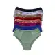 Kit c/ 5 Calcinha Cintura Alta Pós Parto Gestante Renda Lingerie Feminina Forro 100% Algodão em oferta