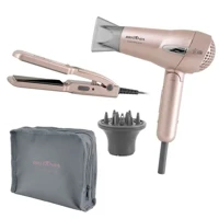 Imagem da promoção Kit Beleza Para Viagens Britânia Secador + Prancha E Difusor