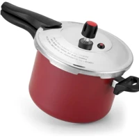 Imagem da promoção Panela de pressão fechamento externo turbo Quality 4,5L vermelho